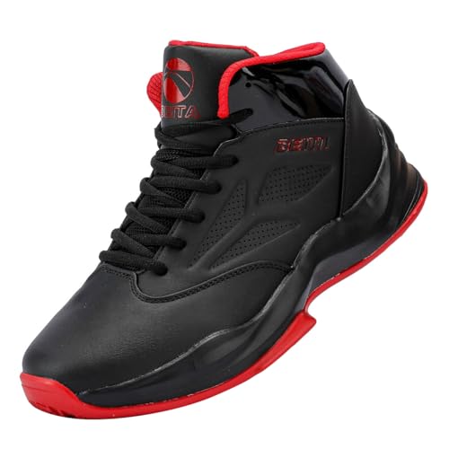 Beita Basketball Shoes for Men High Upper Sneakers Breathable Sports Shoes Anti Slip - Image 1