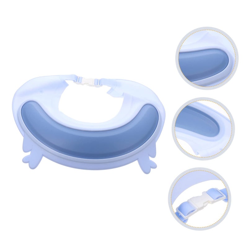 SAFIGLE Ear Protection Shampoo Cap Kids Water Guard Hats Baby Sun Hat Shampoo Shower Cap Bath Shield Visor Hat Baby Shower Cap for Kids Hair Washing Hat Pp Tab Protective Case Child - Image 4