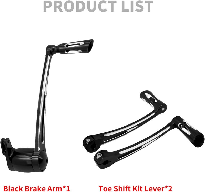 HDBUBALUS Rebacker Brake Arm Kit with Shift Levers for Harley Touring Models 2014-2020 - Image 5
