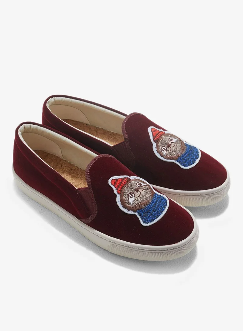 سولو دوس حذاء مطرز سهل الارتداء