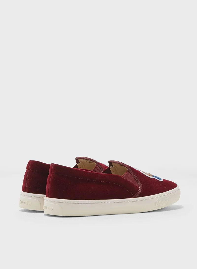 Soludos Embroidered Slip Ons