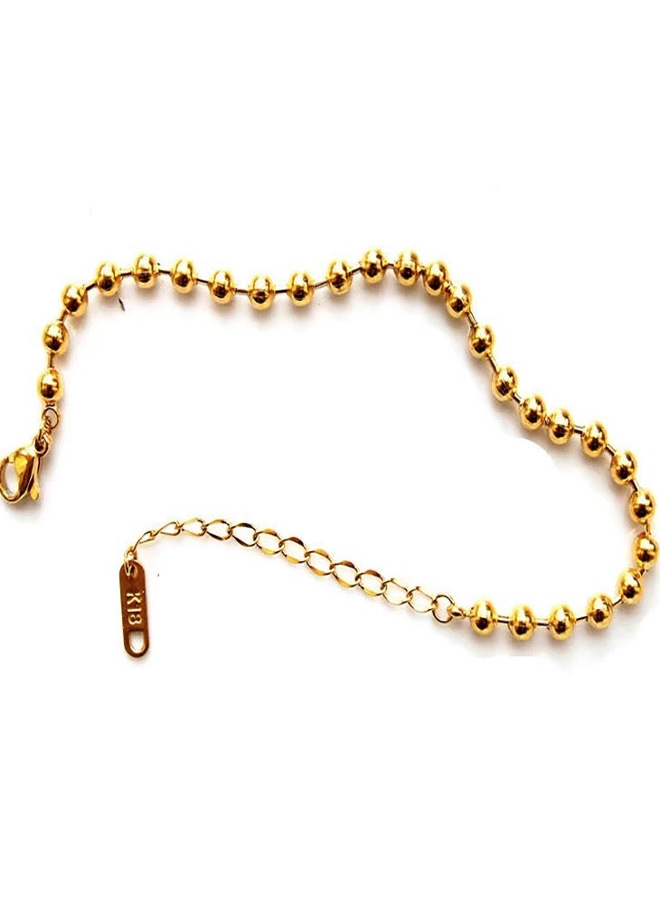 Elegant Gold Plated Stainless Steel Bracelet For Women - Image 5