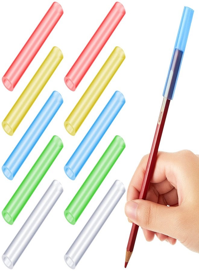 Tinlade 20 Pieces Chewable Pencil Toppers for Kids Silicone Chew Pencil Toppers Sensory Oral Motor Chew Aid for Children with Anxiety, Autism, ADHD, Sensory Integration Issues (Classic) - Image 1