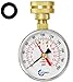 CARBO INSTRUMENTS CARBO INSTRUMENTS CARBO Instruments 2- 1/2" Pressure Gauge,Water Pressure Test Gauge, 3/4" Female Hose Thread, 0-200  - Image 2