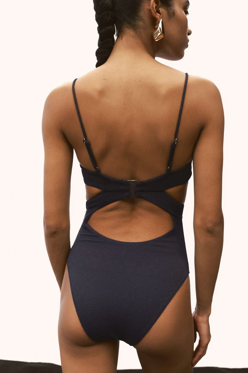 H&M Padded-cup cut-out swimsuit