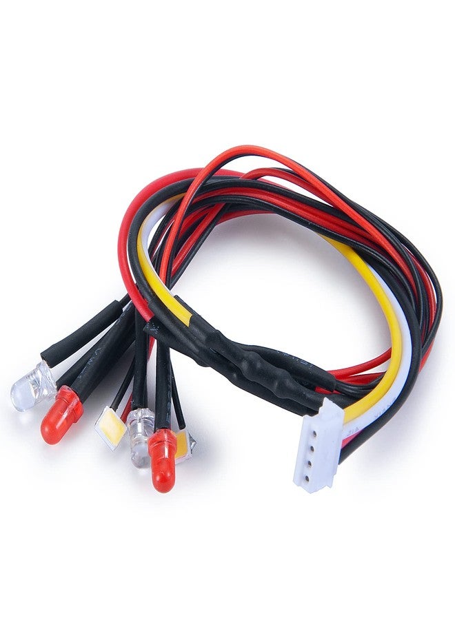 مجموعة مصابيح أمامية LED وخلفية حمراء من زوليكار RC لسيارة كيوشو ميني زد 4x4 32521 بمقياس 1/24 رانجلر - Image 1