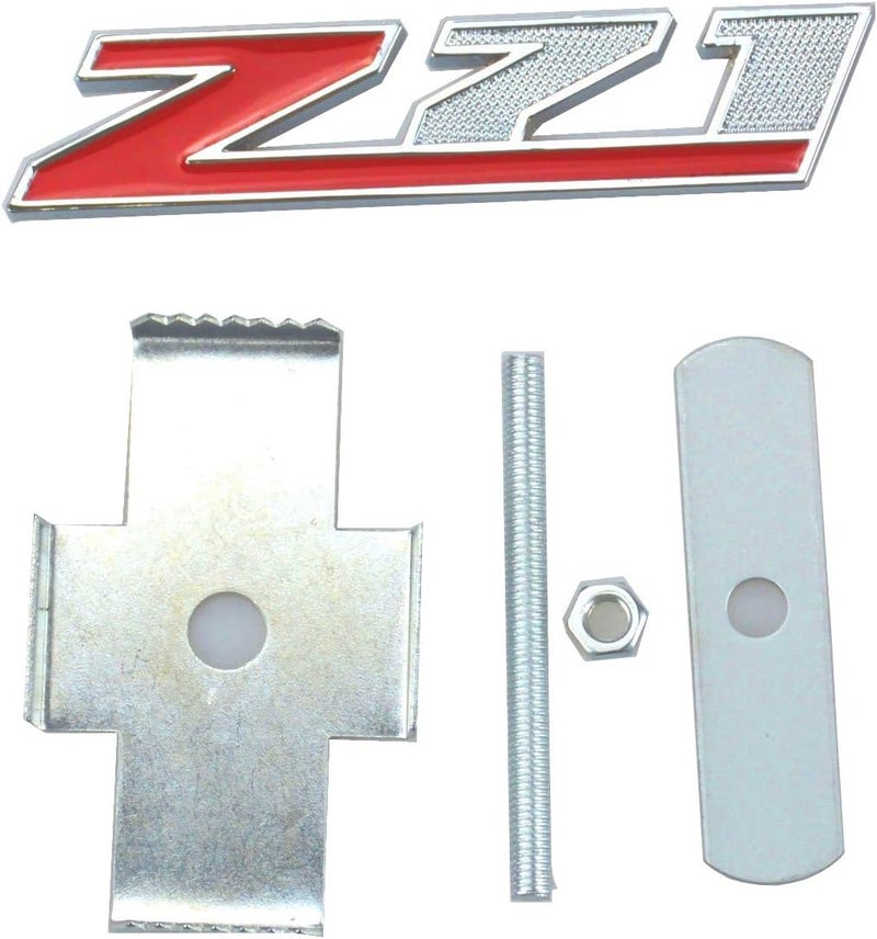 Aimoll 1PC Grille (Small) Z71 Emblem Badge for Gm Chevrolet Silverado 2500hd 3500hd Sierra Tahoe (Chrome Red) Cost saving user oriented build - Image 5