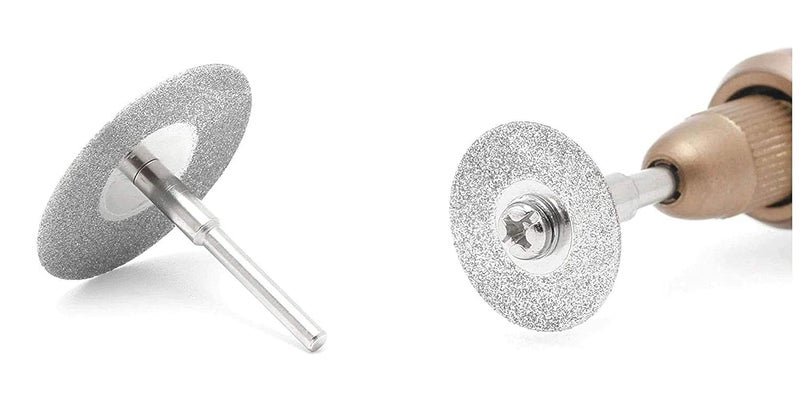 DIY Crafts CTDIYHI42653 20mm Diamonte Cutting Discs Drill Bit Shank for Rotary Tool Blade DIY Works Support 20mm MiniSmall - Image 3