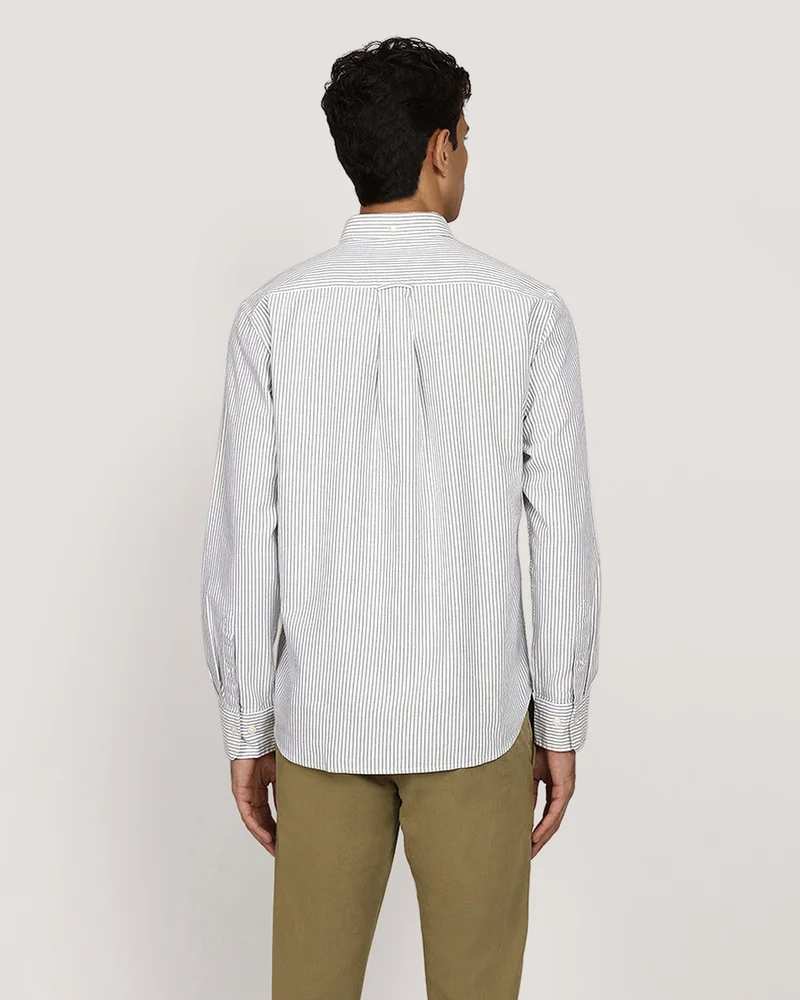 GANT Regular Classic Oxford Stripe Shirt