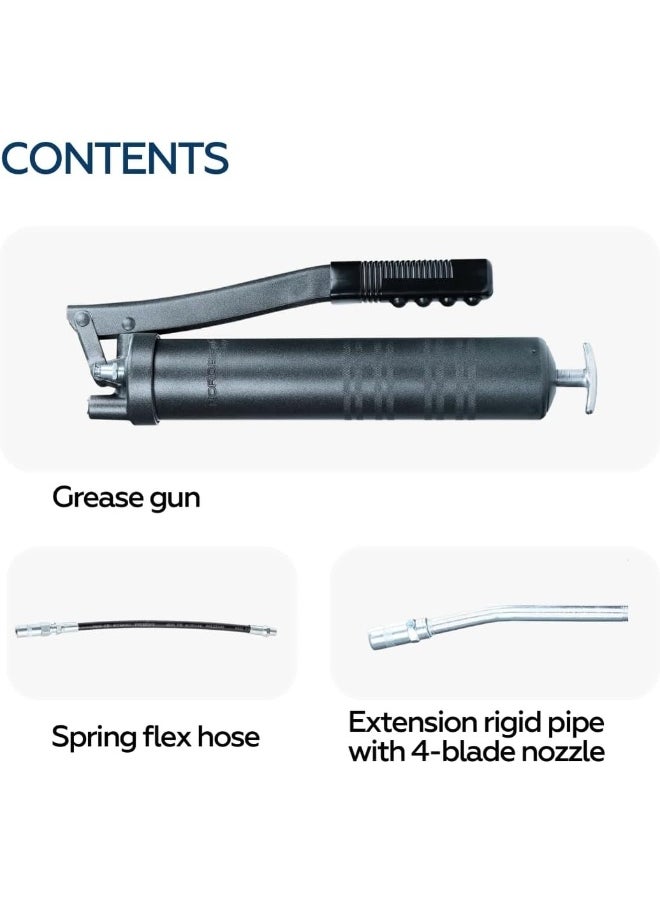 NORDBERG - Heavy Duty Grease Gun With Valve  No2401 Grease Gun Kit - Image 1