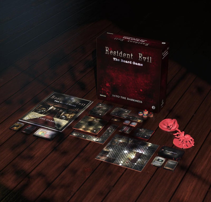 Steamforged Games Exclusive Resident Evil Into The Darkness Board Game with Monster Miniatures on 80mm Base - Image 3