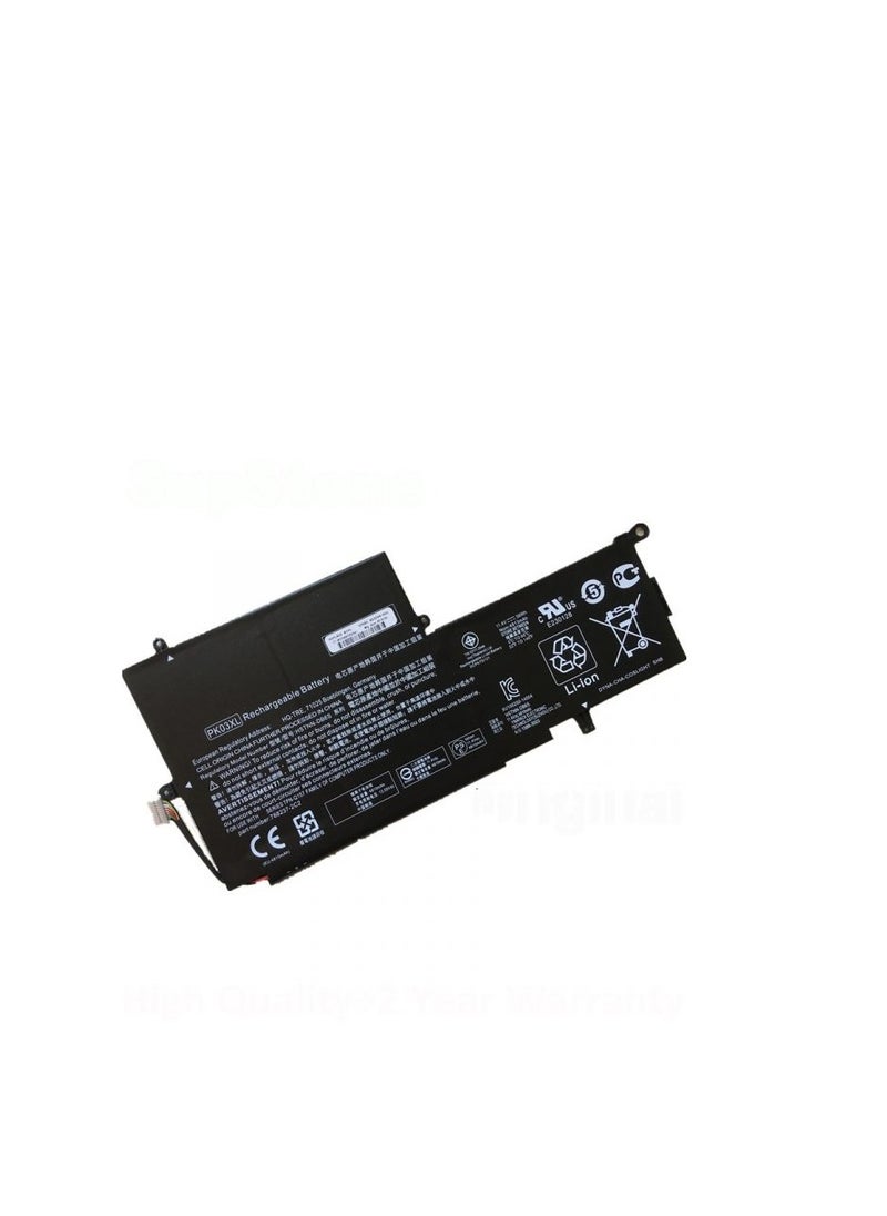 Terabyte PK03XL Laptop Battery Replacement for Spectre 13 Pro X360 G1 G2 Spectre 13-4000 13-4100 13-4200 13-4000nf 13-4002dx 13-4003dx 13-4006tu 13-4100 13-4200 13-4103dx HSTNN-DB6S 788237-2C1  - Image 1
