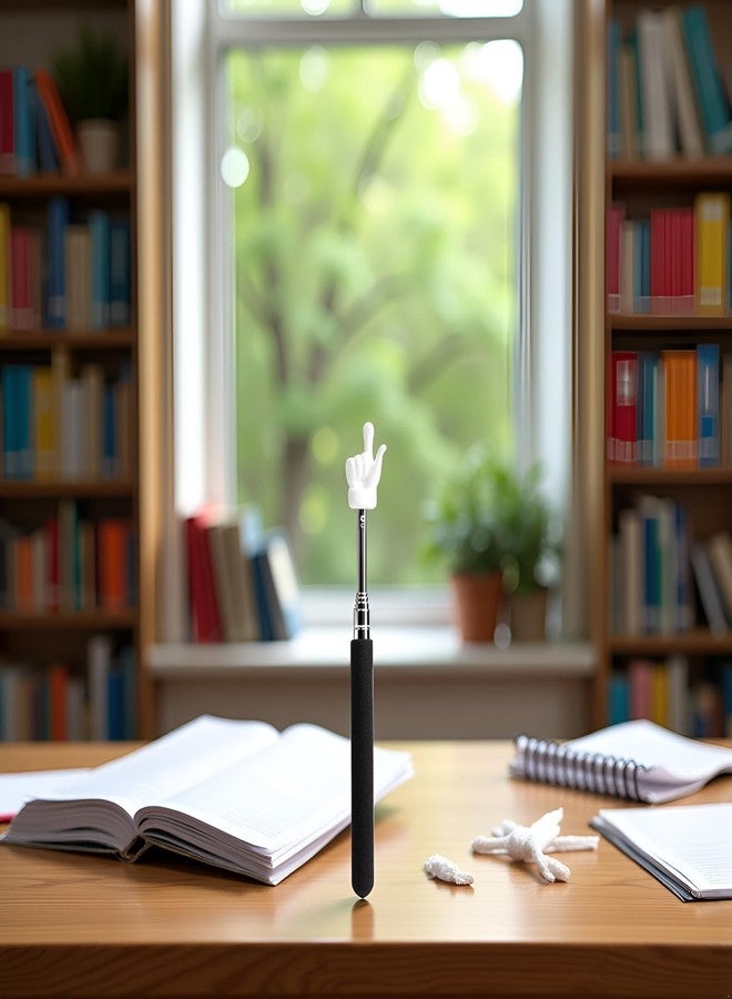 Galepromot Children Finger Reading Stick Point Reading Pen Kindergarten Student Teacher Teaching Reading Picture Book Finger Shape Mini Pointer Stick Office Presentation Pointers, Presentation Products - Image 3
