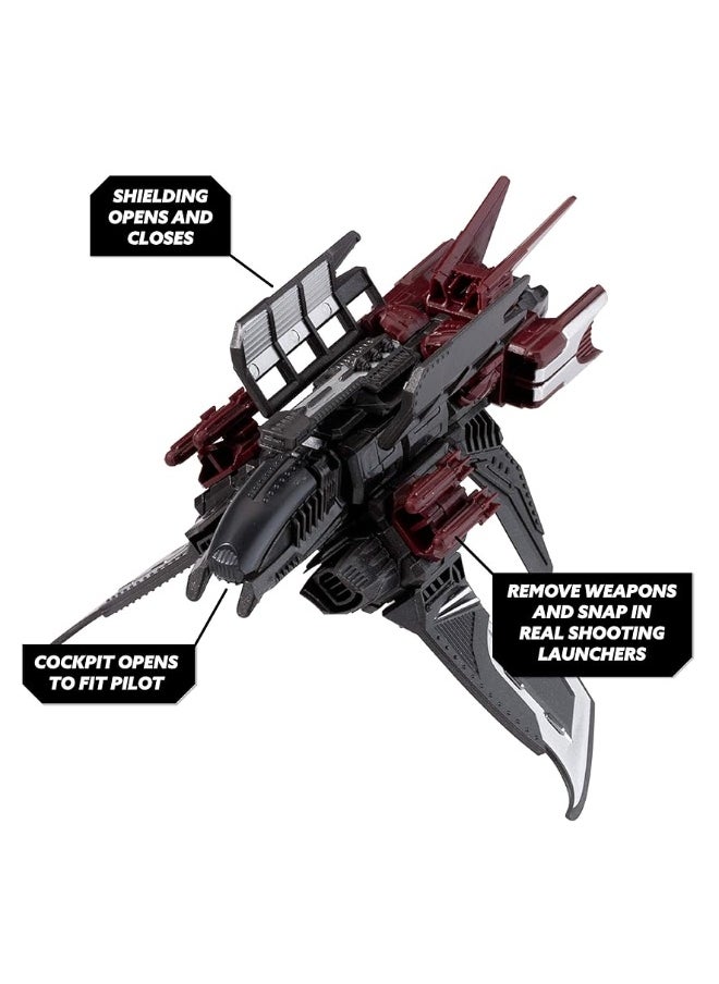 â€” Locust K.L.A.W. Stealth Craft â€” Construction Toy for Custom Building and Battle Play â€” Ages 8+