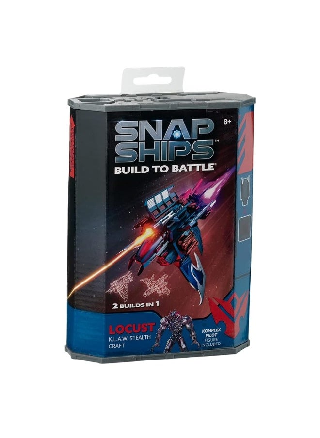 â€” Locust K.L.A.W. Stealth Craft â€” Construction Toy for Custom Building and Battle Play â€” Ages 8+