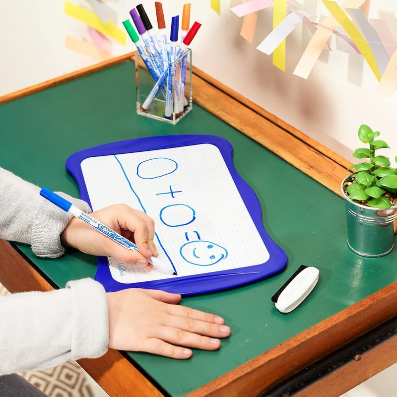 Bic مجموعة BIC Velleda للسبورة المزدوجة الجوانب مع الأقلام - Image 4