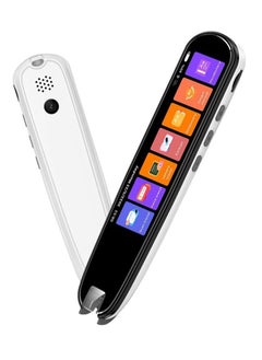 TIGER Translation Pen Scan Reader – Text to Speech Device, Language Translator, OCR Reader Pen, Supports 134 Languages, Photo & Text & Voice Translation, Ideal for Dyslexia – White  - Image 1