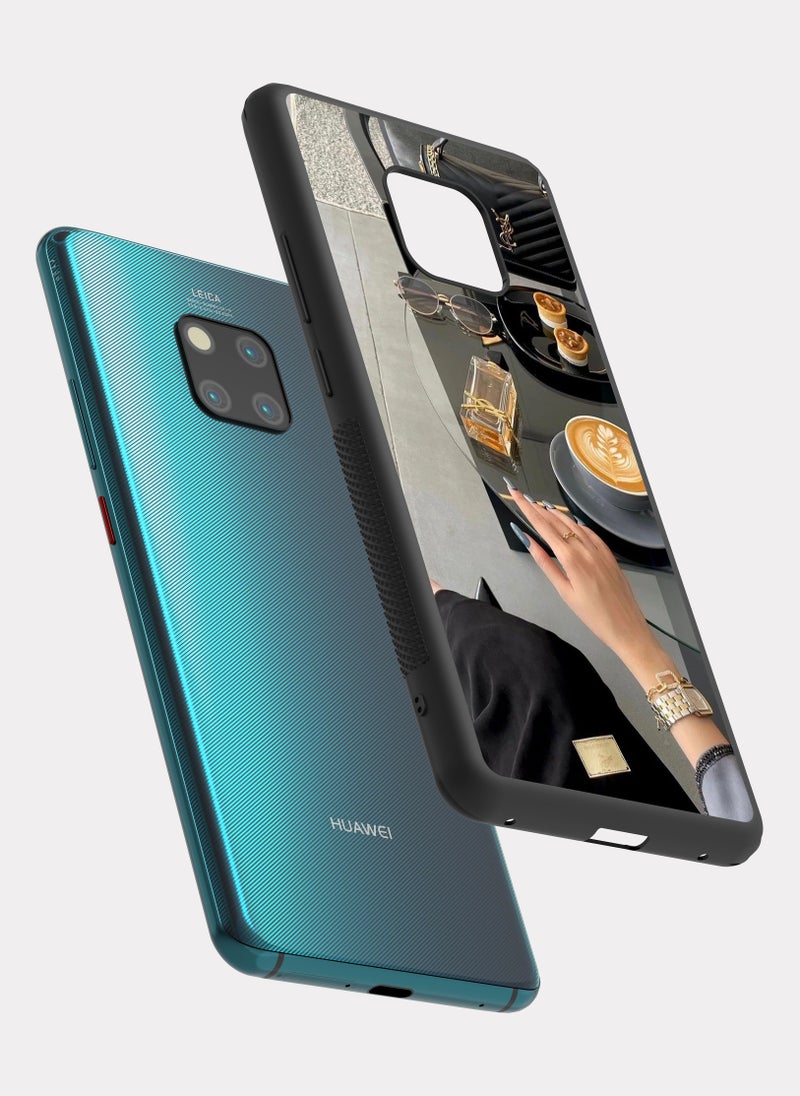 بكسلات كفر هواوي ميت 20 برو إيف سان لوران اسود رمادي - Image 2