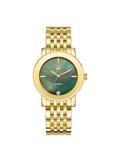 BEVERLY HILLS POLO CLUB Women Analog Mother Of Pearl Green Dial Watch - BP3670C.170  - Image 1
