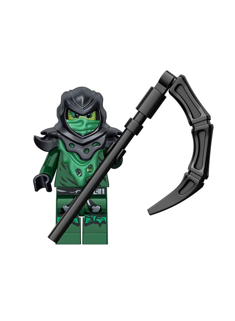 Ninja 5 Phantom Series Puzzle Assembling Ninja Building Blocks Minifigure Toys Boys Children Gift Bag Pack - Image 5