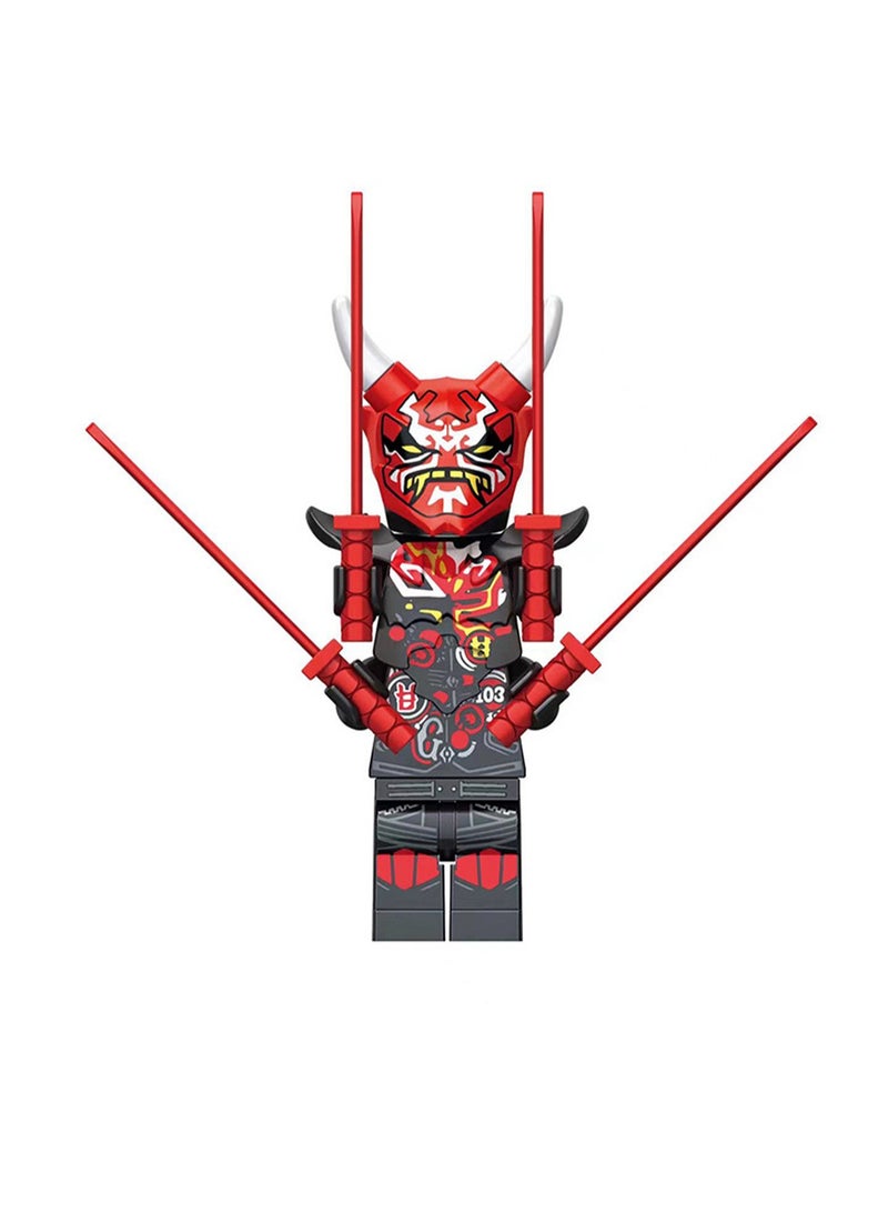 Ninja 5 Phantom Series Puzzle Assembling Ninja Building Blocks Minifigure Toys Boys Children Gift Bag Pack - Image 2
