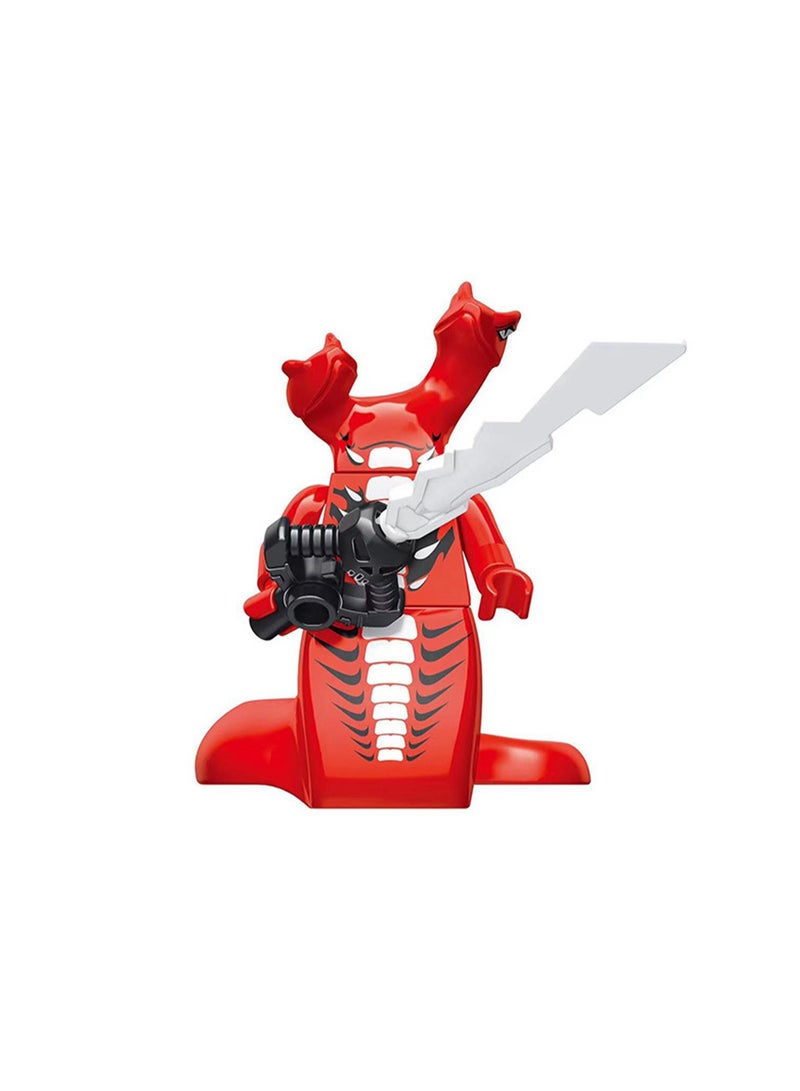 Ninja 5 Phantom Series Puzzle Assembling Ninja Building Blocks Minifigure Toys Boys Children Gift Bag Pack - Image 3
