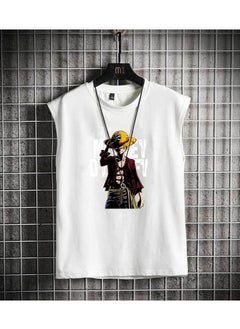 KUYING Summer One Piece Lunch Break Loose Casual Vest  - Image 1