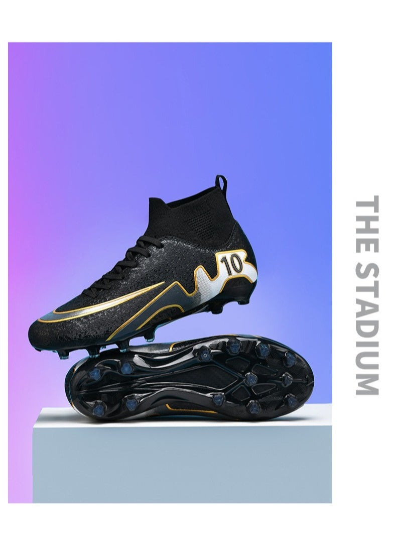 Generic - Mens Soccer Shoes For Outdoor Indoor Professional Youth Boys Soccer Shoes Unisex Soccer Shoes. - Image 1