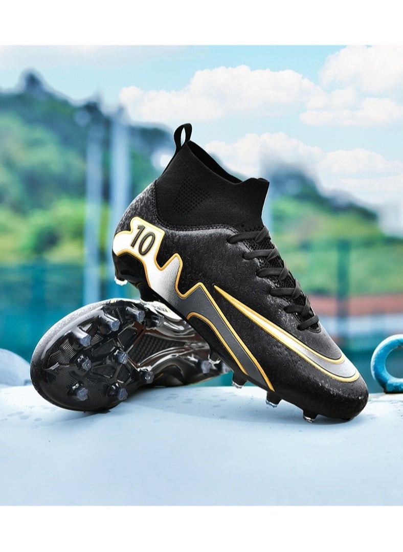 Generic - Mens Soccer Shoes For Outdoor Indoor Professional Youth Boys Soccer Shoes Unisex Soccer Shoes. - Image 1