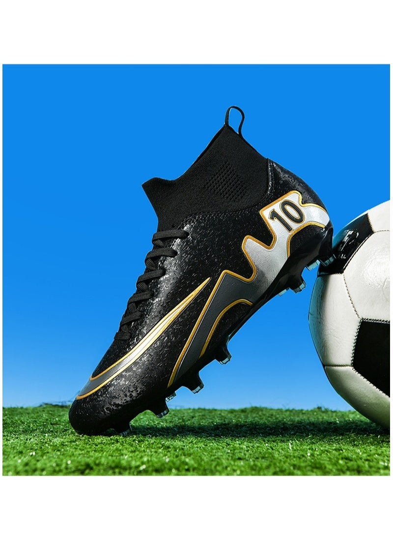 Generic - Mens Soccer Shoes For Outdoor Indoor Professional Youth Boys Soccer Shoes Unisex Soccer Shoes. - Image 1