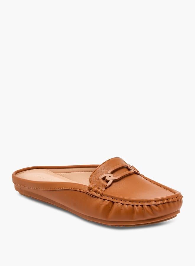 Le Confort Women Metal Accent Slip-On Mules - Image 1