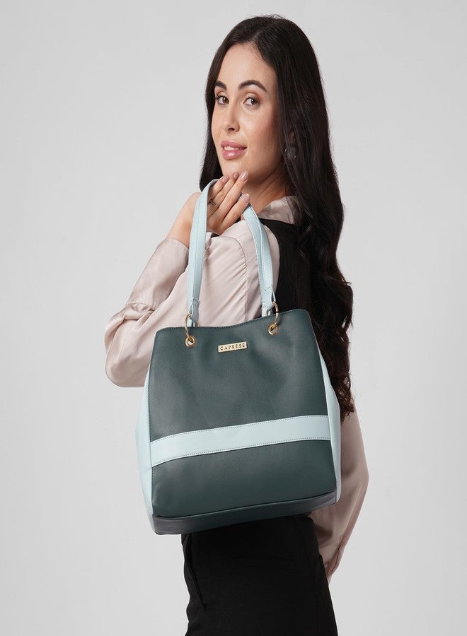Caprese womens SERI S Small NAVY Satchel - Image 2
