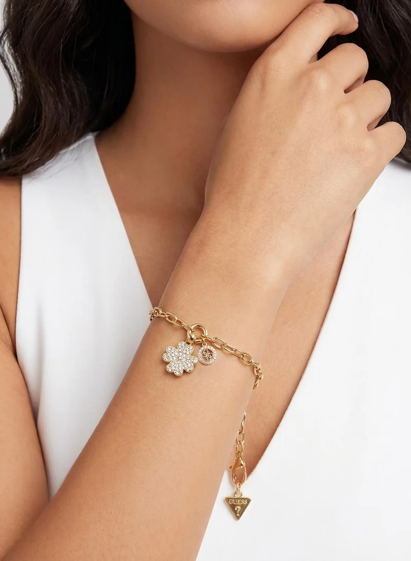 GUESS  Lucky Charm Pave Bracelet for Women | Best Price UAE