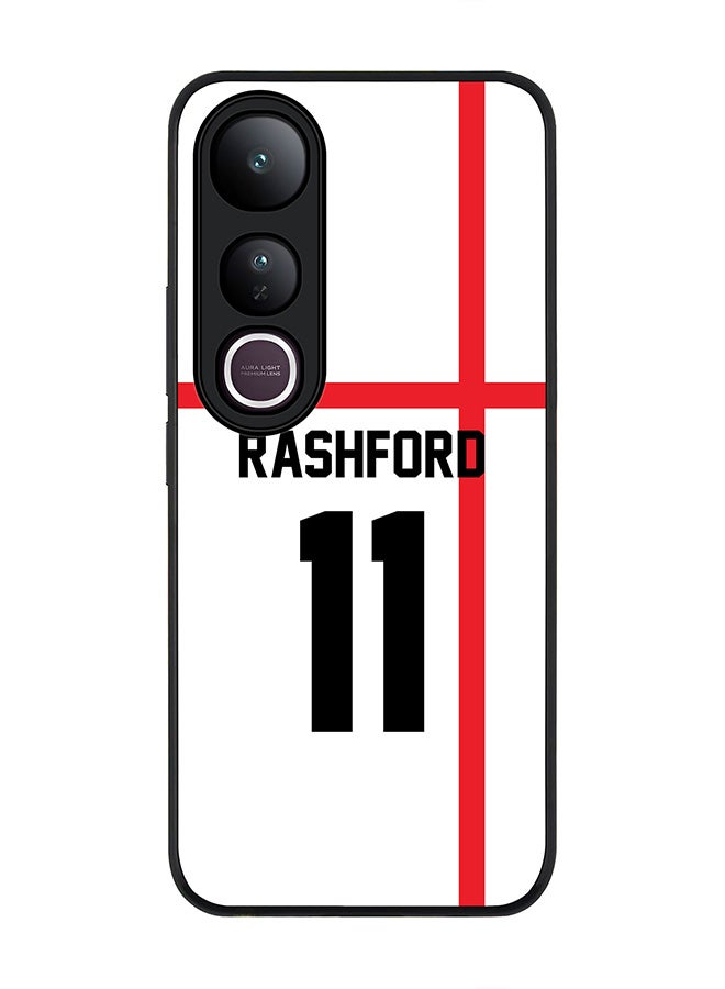 Stylizedd For vivo V50 Lite Case,Slim fit Camera Protection, Shockproof Thin Phone cover  - Football - England,  RashFord