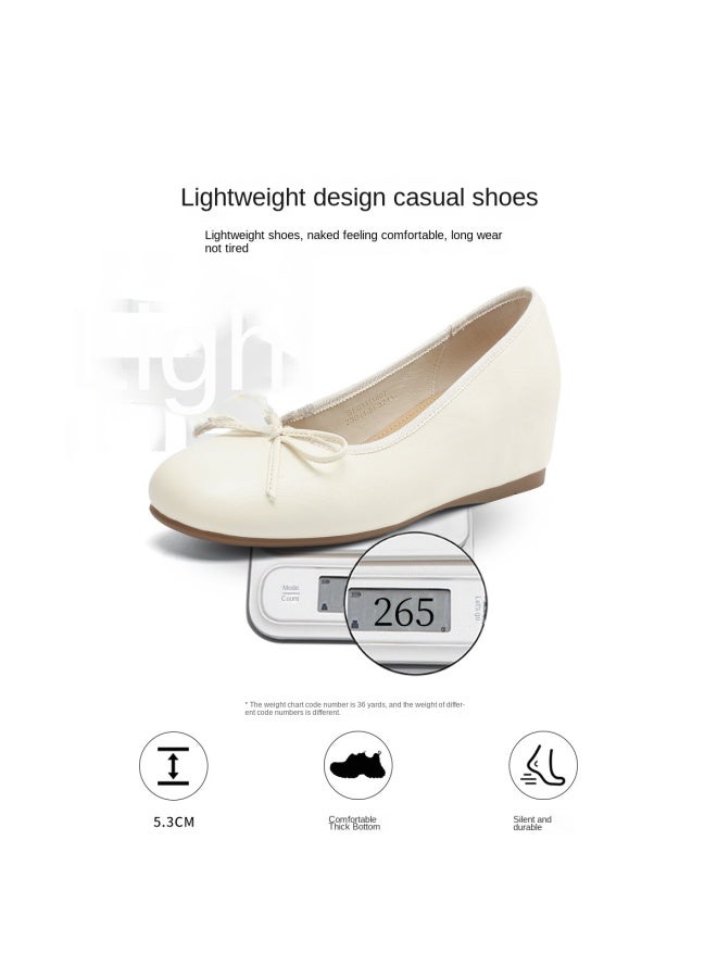 SAFIYA Saturday's Spring/autumn 2025 Women's Shoes: Comfortable Fashion Shoes, Shallow-cut Women's Flats, Premium Look With Hidden Height-increasing Design - Image 5