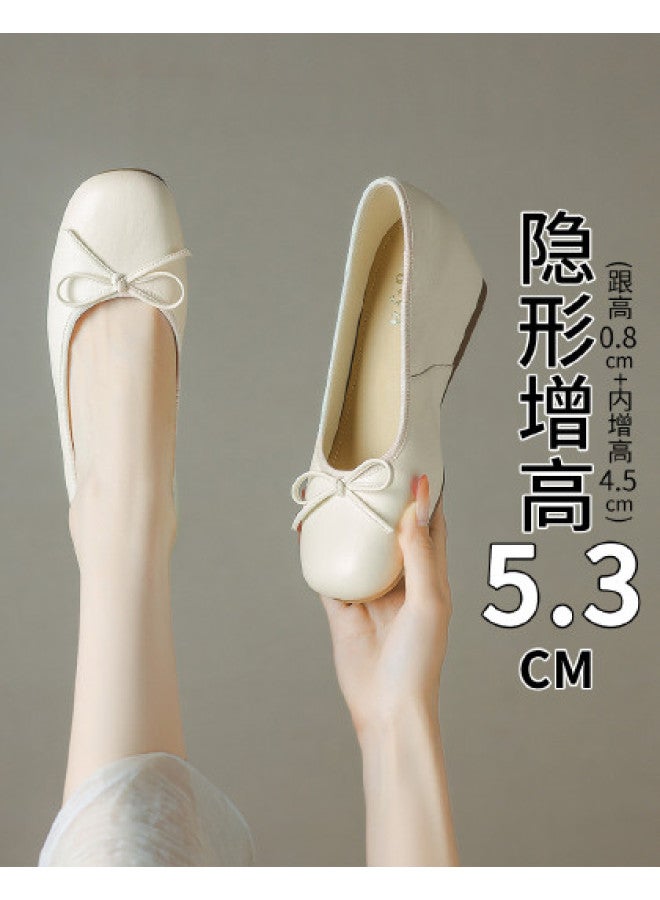 SAFIYA Saturday's Spring/autumn 2025 Women's Shoes: Comfortable Fashion Shoes, Shallow-cut Women's Flats, Premium Look With Hidden Height-increasing Design - Image 1