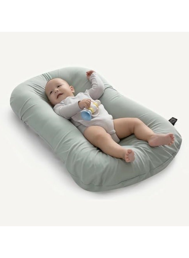 GGEROU Baby Lounger, Portable Newborn Bassinet, Baby Nest Comfort for Sleeping-Resistant Washable Cover,Simulated Uterus, Baby Bionic Bed For Bedroom - Image 1