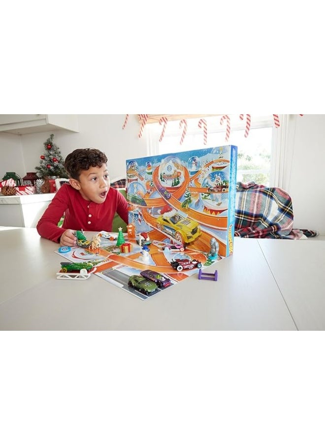Hot Wheels - Hot Wheels Advent Calendar 2024 (24 Pieces) - Image 1