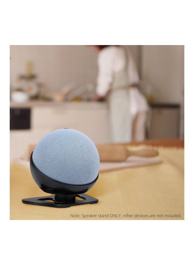 NIBEMINENT Smart Speaker Stand Black  - Image 2
