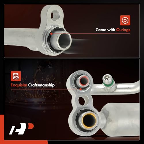 A-Premium A/C Suction and Discharge Hose Assembly Compatible with Chevrolet Caprice, SS, 2014 2015 2016 2017, 6.0L 6.2L - Image 3