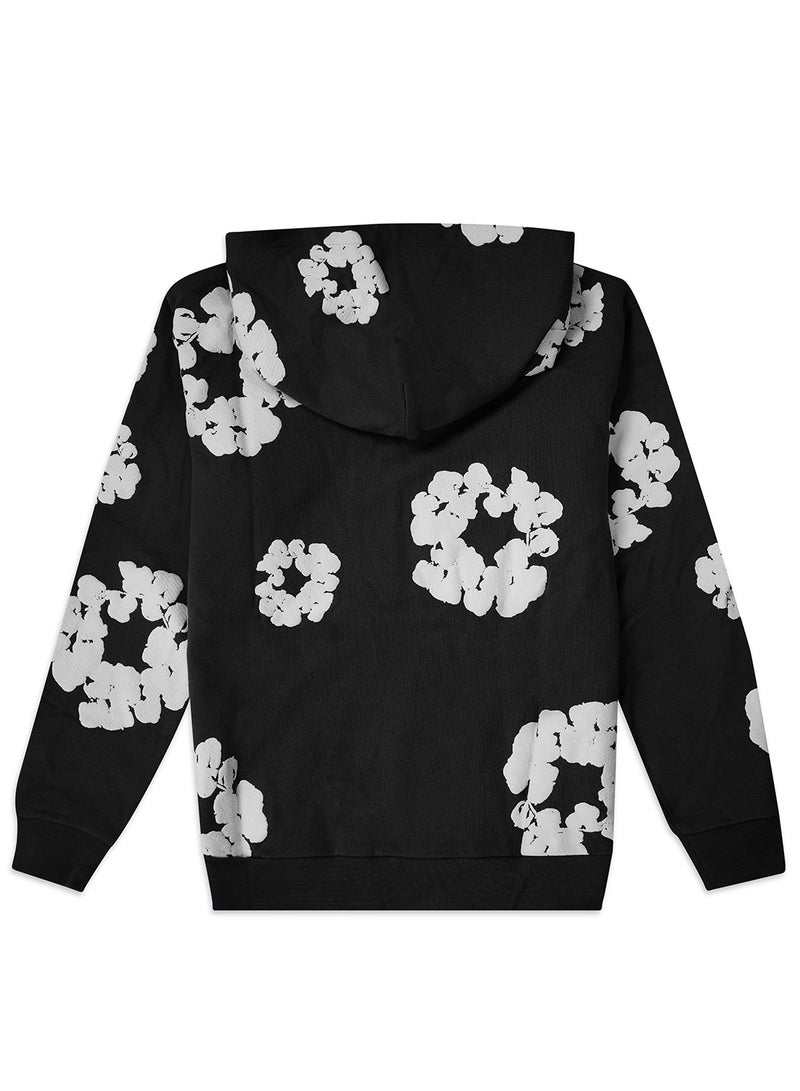 Denim Tears "   The Cotton Wreath Sweatshirts Black    " - Image 2