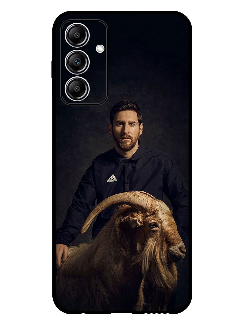 Theodor - Protective Case Anti Scratch Shock Proof Bumper Cover For Samsung Galaxy A25 Messi Goat - Image 1