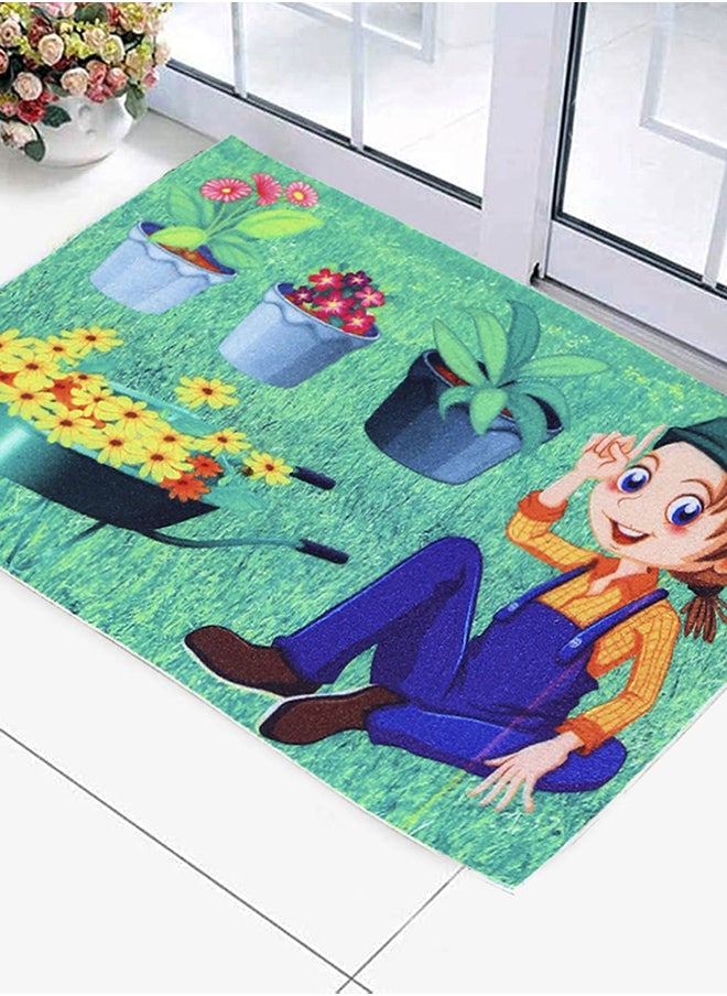 Status Contract Premium Nylon Kids Digital Printed Door Mats, 38 X 58 Cm  - Image 1