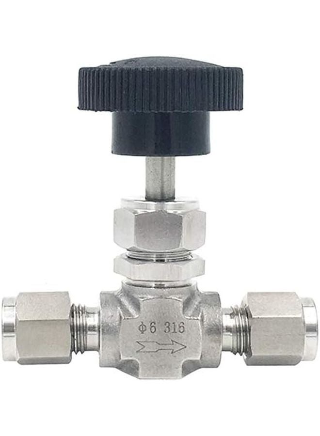 صمام إبرة ضغط من الفولاذ المقاوم للصدأ 316، حجم 3، طول 175 مم، تحكم في التدفق، ضغط 3000 رطل لكل بوصة مربعة - Image 4