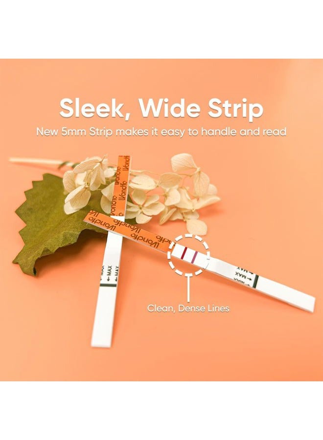 Wondfo 5mm Pregnancy Test Strips - HCG Detection 25 MIU/ml, Home Test of Reliable Result - 10 Count - Image 2