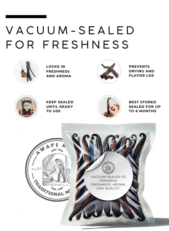 Awafi Mill - Madagascar Vanilla Beans | Grade A Exquisite Flavor - Image 1
