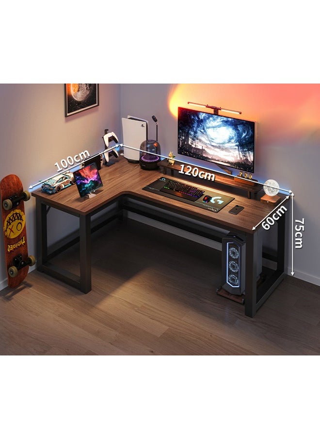 NKX Computer and Multifunction Table Home Office Workstation 120X100 cm (Left Corner)  - Image 2