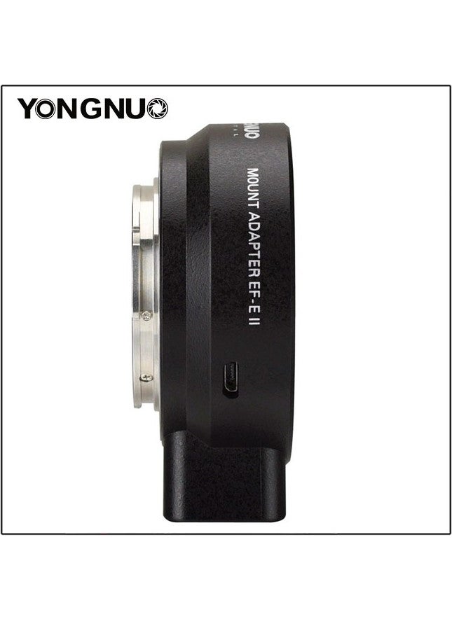 YONGNUO Ef-E Ii Canon-Sony Compatible Autofocus Smart Adapter  - Image 2