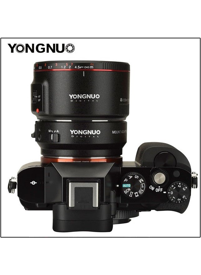 YONGNUO Ef-E Ii Canon-Sony Compatible Autofocus Smart Adapter  - Image 4