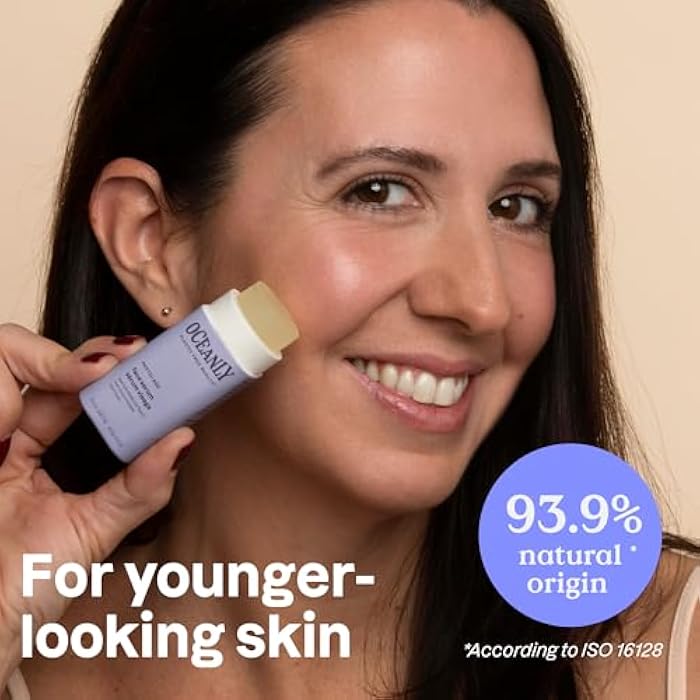 ATTITUDE Oceanly Face Serum Stick, EWG Verified, Plastic-free, Plant and Mineral-Based Ingredients, Vegan and Cruelty-free Beauty Products, PHYTO AGE, Unscented, 0.3 Ounce - Image 2